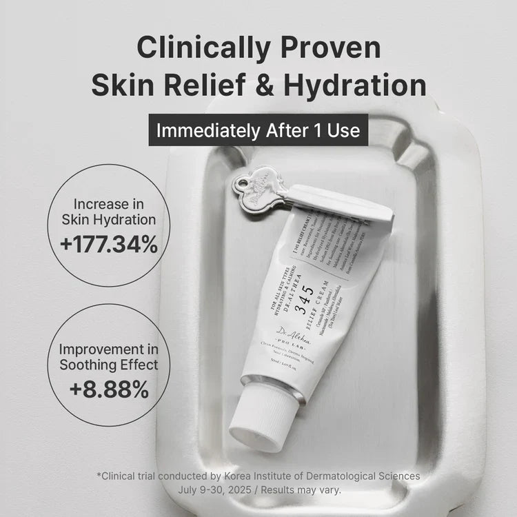 Dr. Althea 345 Relief Cream 50ml | Soothing & Repair Moisturizer for Sensitive Skin