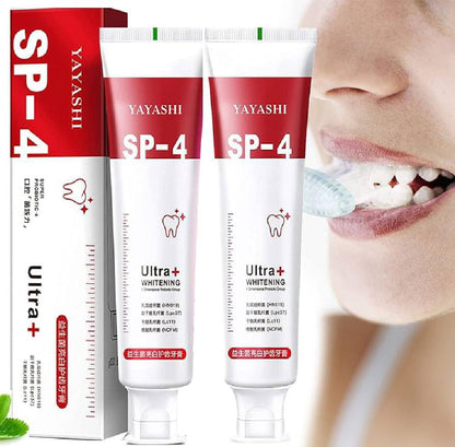 Yayashi SP-4 Ultra+ Whitening Toothpaste – Deep Cleaning & Stain Removal