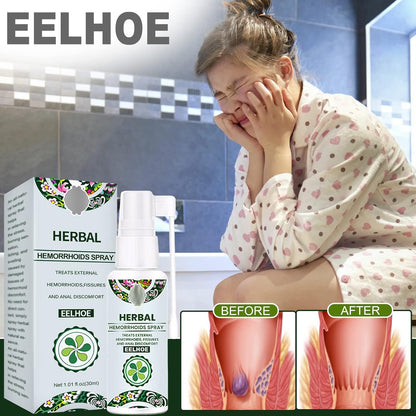 Hemorrhoid Relief Spray – Treatment for Swelling, Itching & Discomfort Support