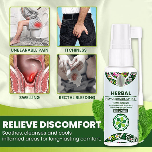 Hemorrhoid Relief Spray – Treatment for Swelling, Itching & Discomfort Support