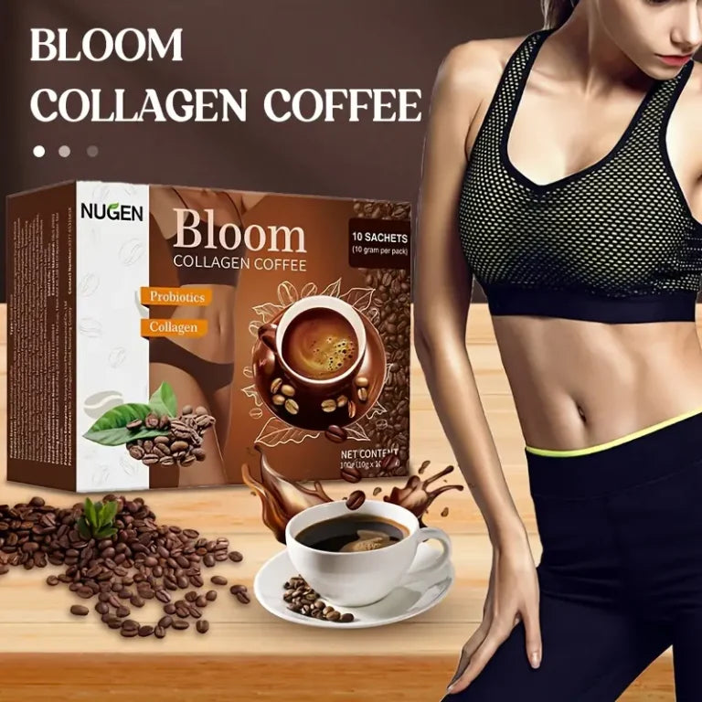 Collagen Coffee Powder Sachets – Beauty-Enhancing Slimming Coffee