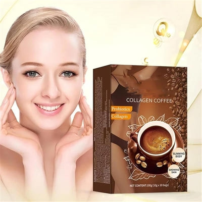 Collagen Coffee Powder Sachets – Beauty-Enhancing Slimming Coffee
