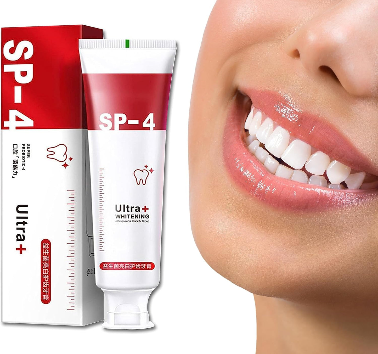 Yayashi SP-4 Ultra+ Whitening Toothpaste – Deep Cleaning & Stain Removal