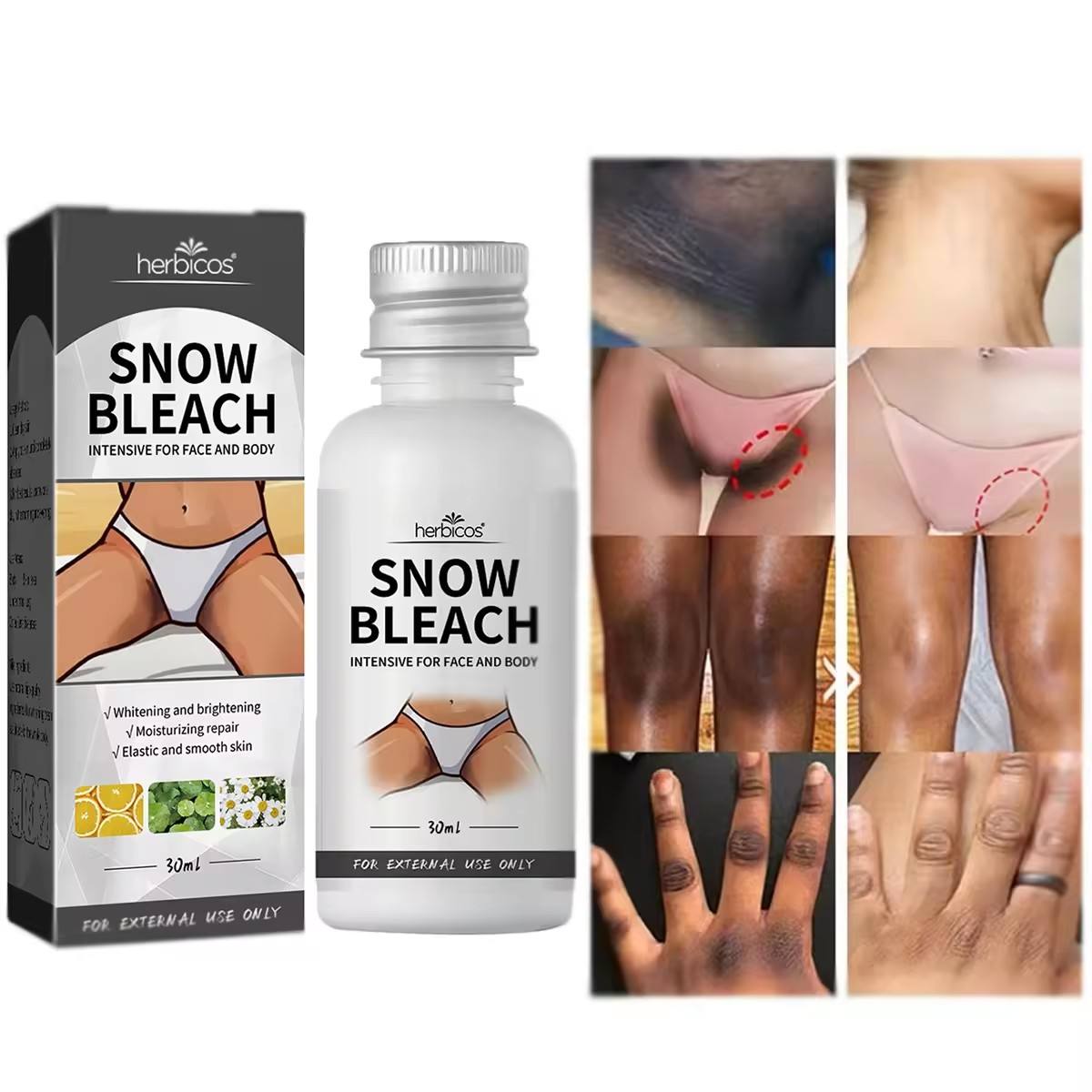 Herbicos Snow Bleach | Intensive Whitening & Brightening Cream