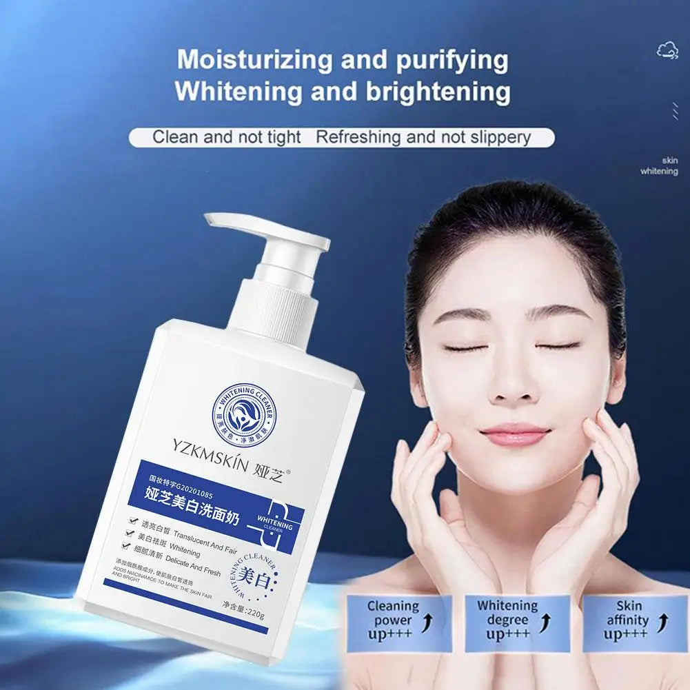 Y.Z.M. Whitening Brighten Skin Cleanser – Deep Cleansing & Brightening Face Wash